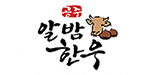 공주알밤한우 로고