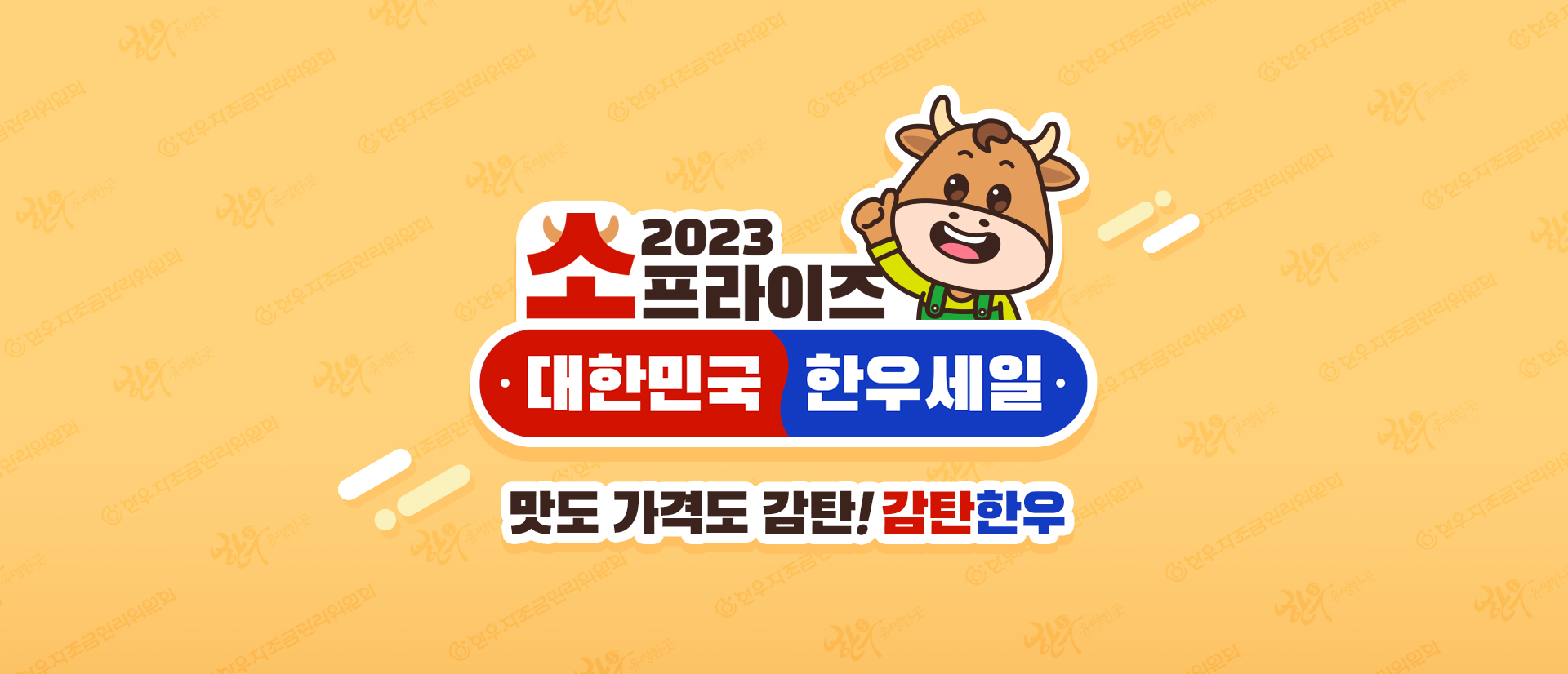 2023 소프라이즈 대한민국 한우세일 맛도 가격도 감탄! 감탄한우